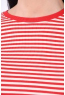 Bluza Dama Only Onlmaja Cloud Dancer /High Risk Red